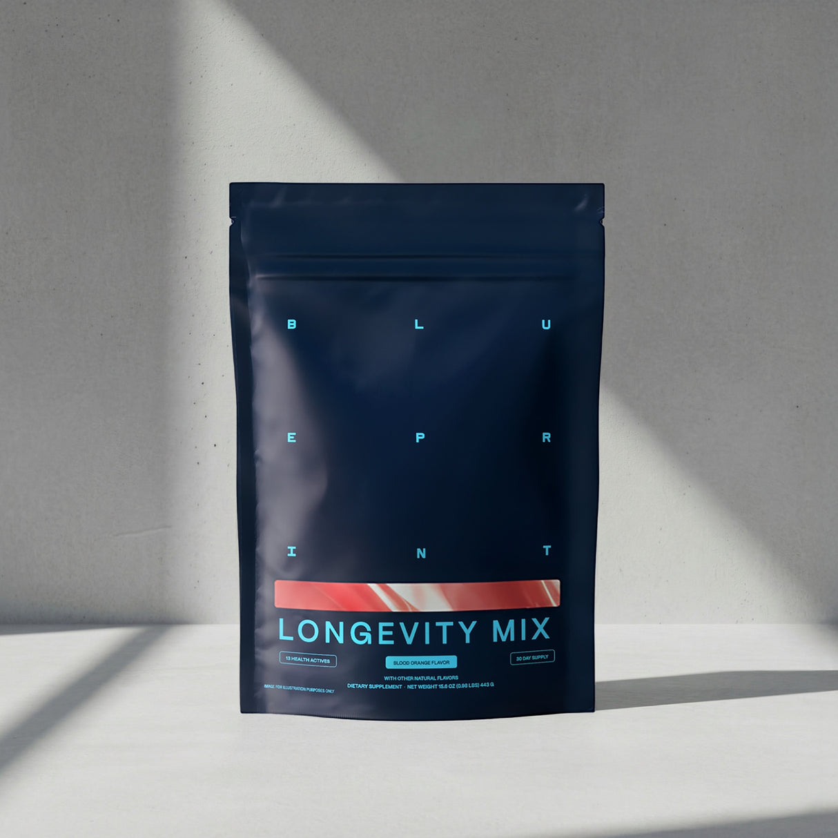 Longevity Mix Pulver (Blutorange)