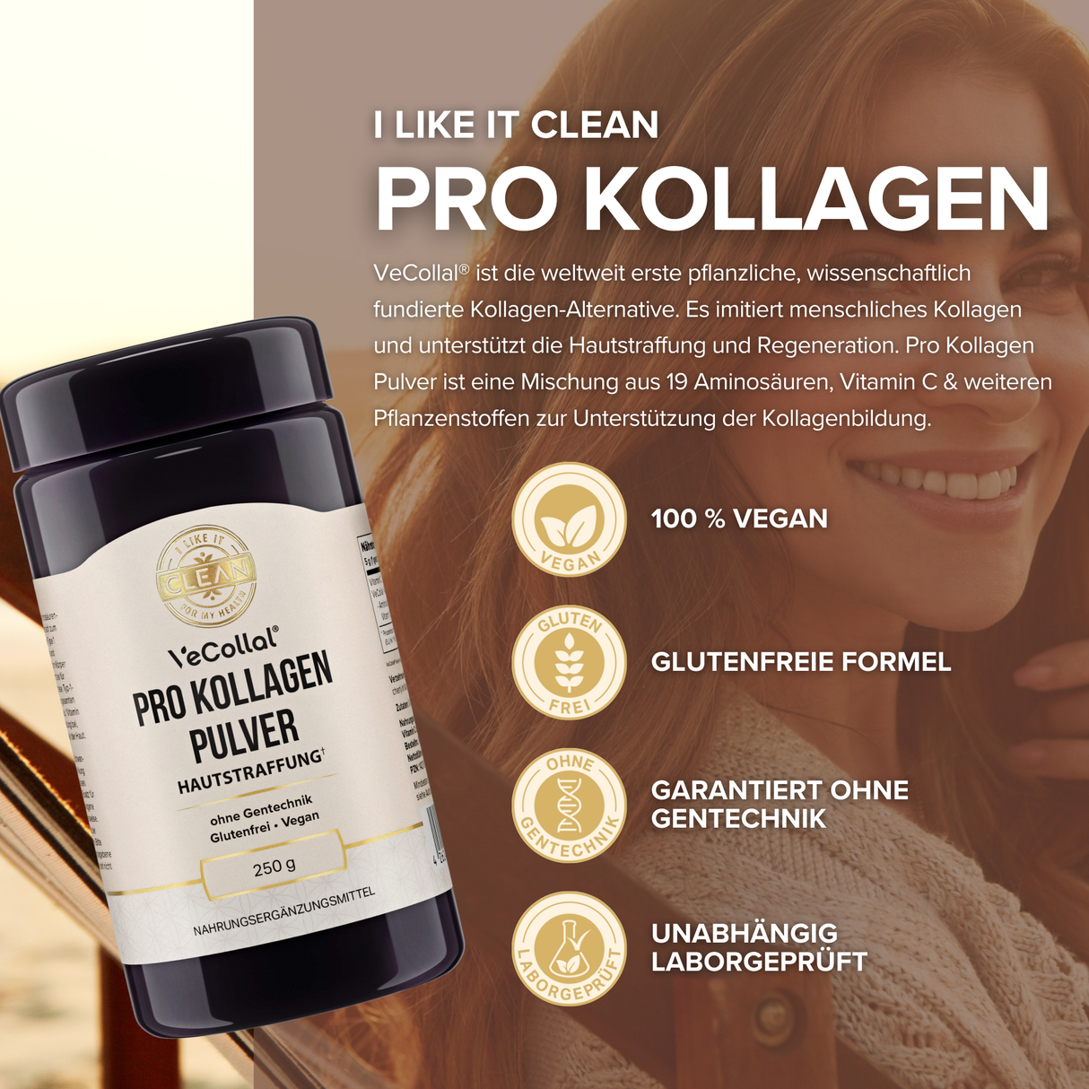 Kollagen Pulver (vegan)