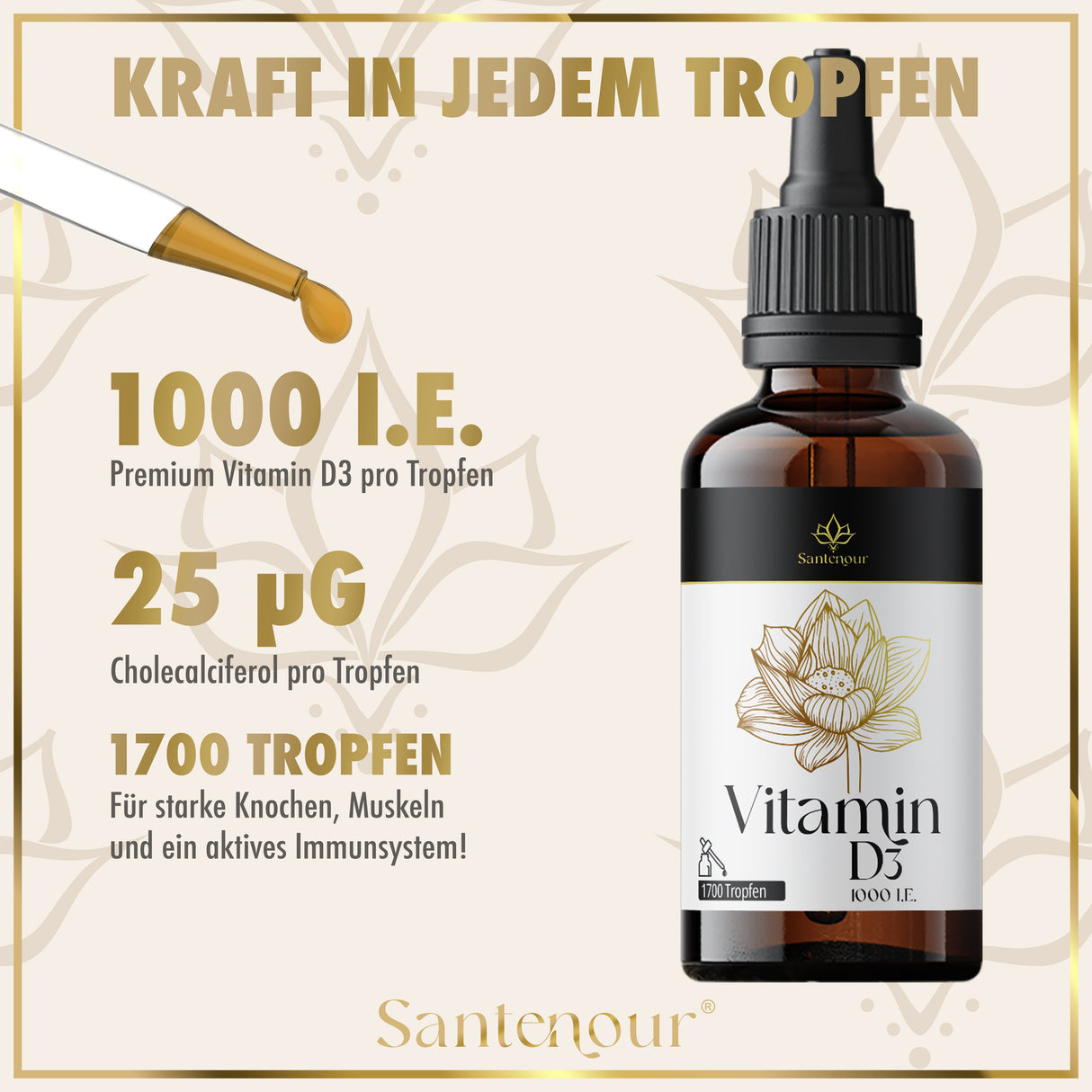 Vitamin D3 1000 i.E.