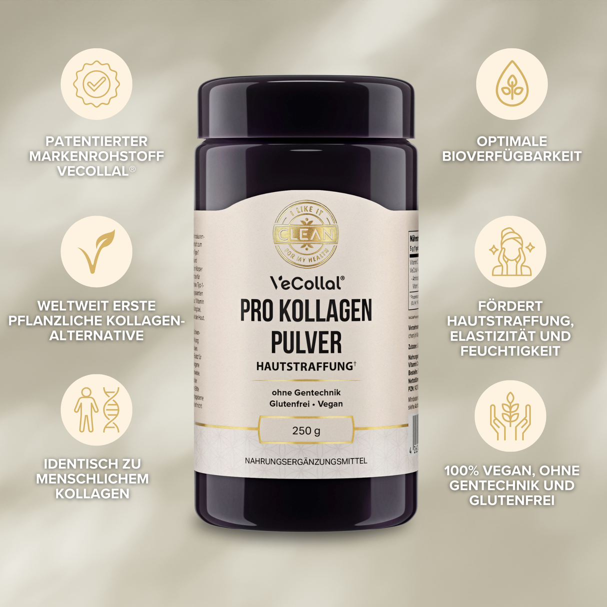 Kollagen Pulver (vegan)