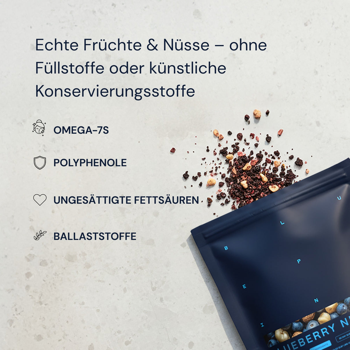 Blaubeere & Nuss Mix