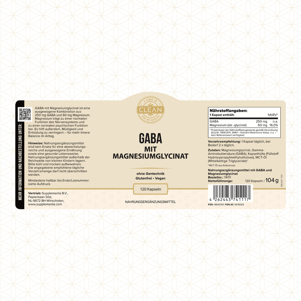Gaba mit Magnesium-Glycinat