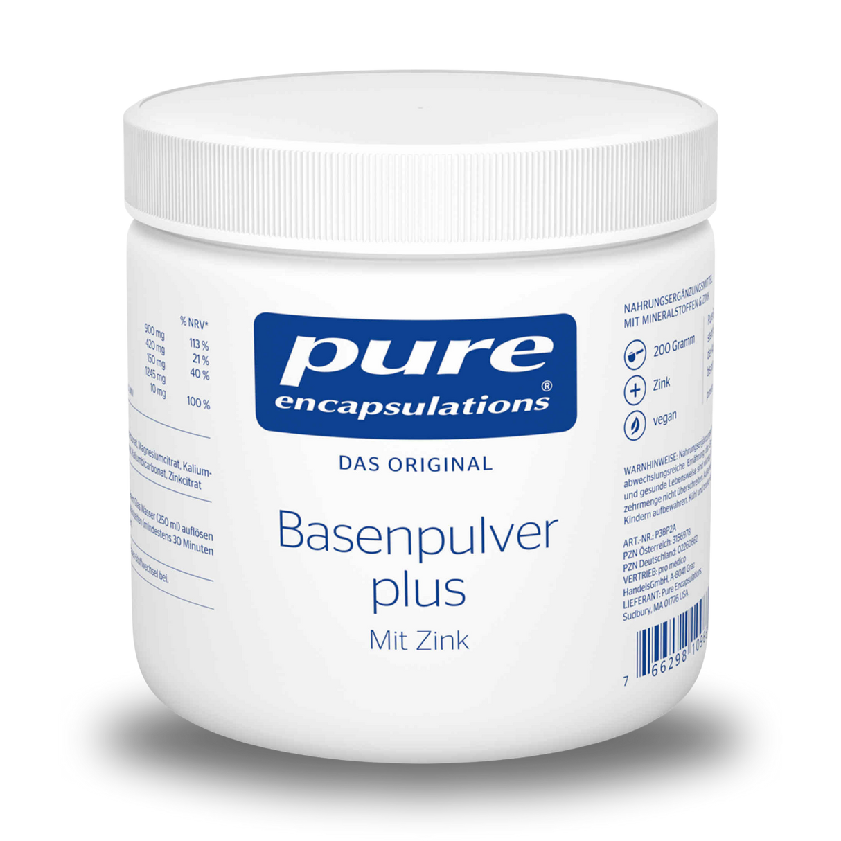 Basenpulver plus