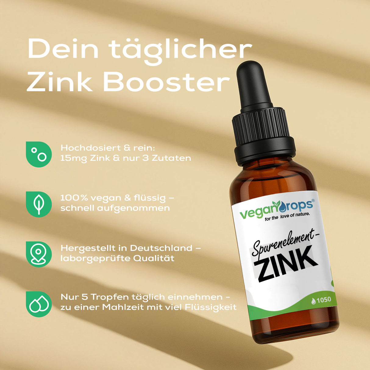 Zink Tropfen