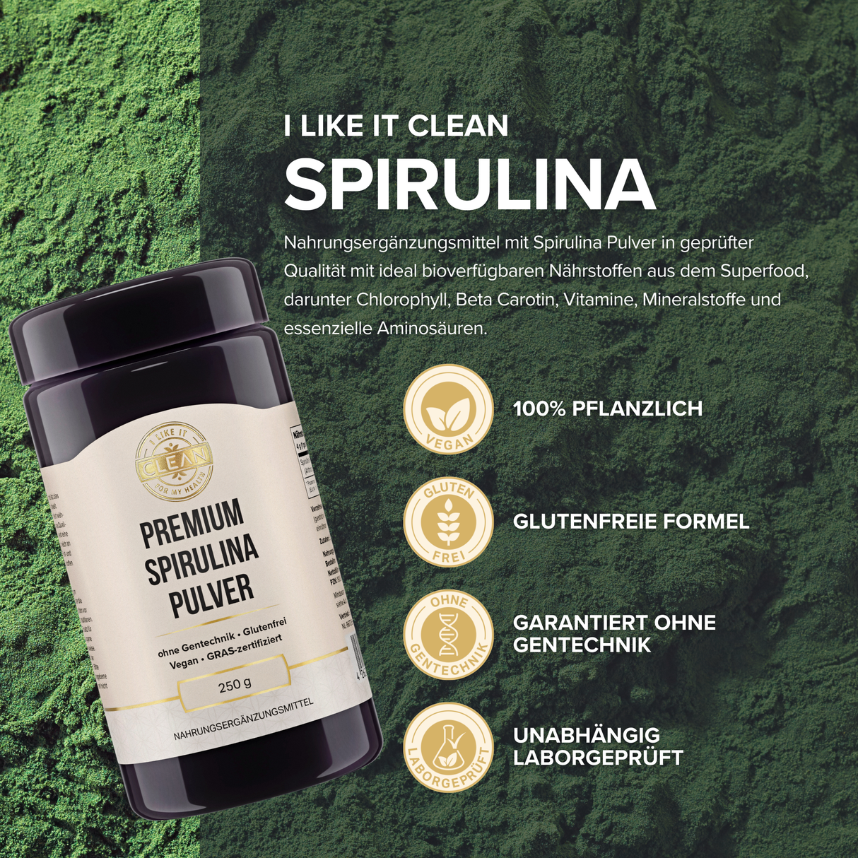 Spirulina Pulver