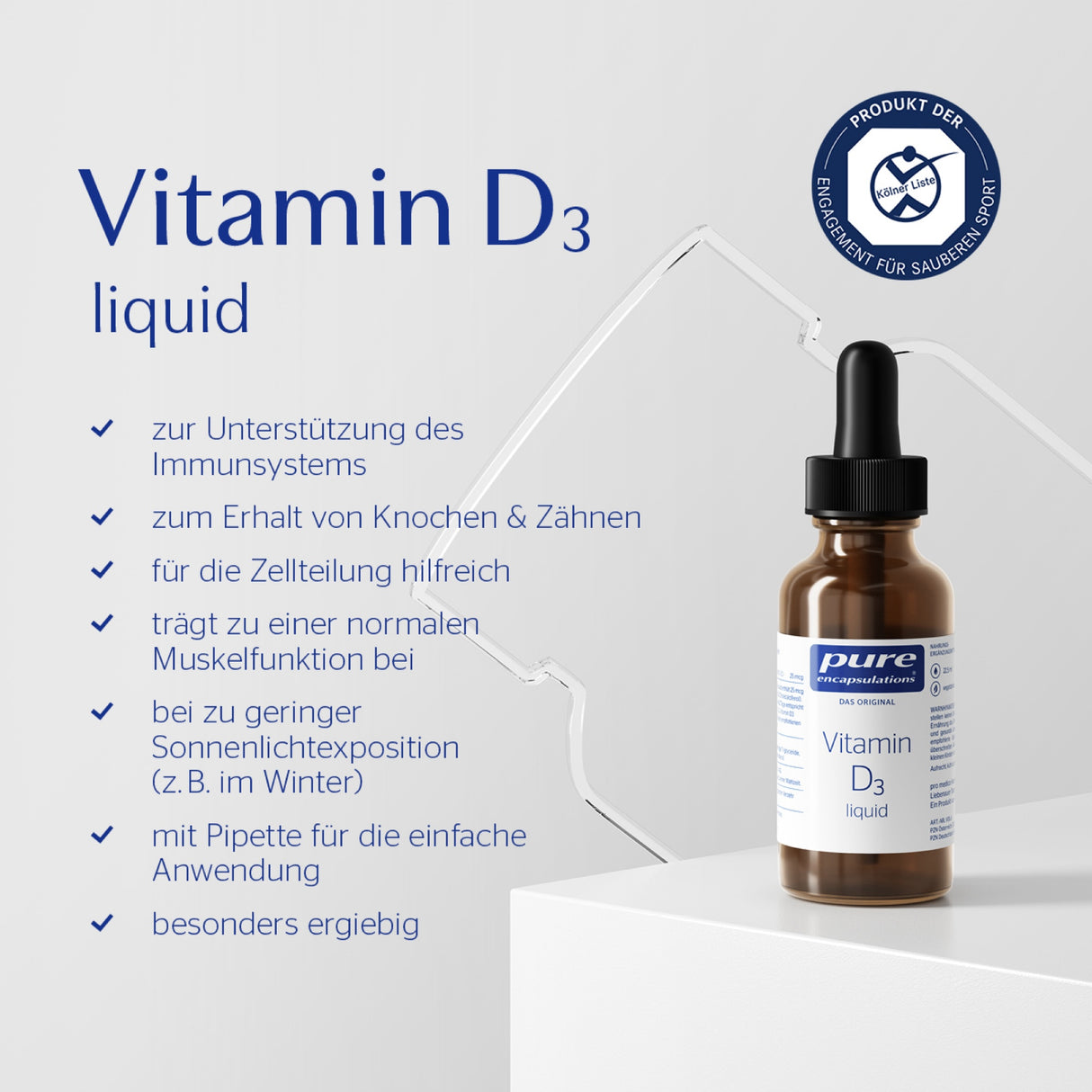 Vitamin D3 liquid