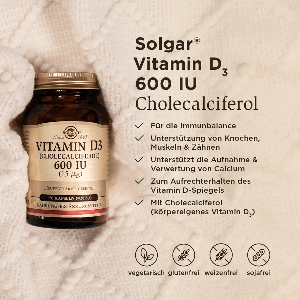 Vitamin D3 600 I.E.