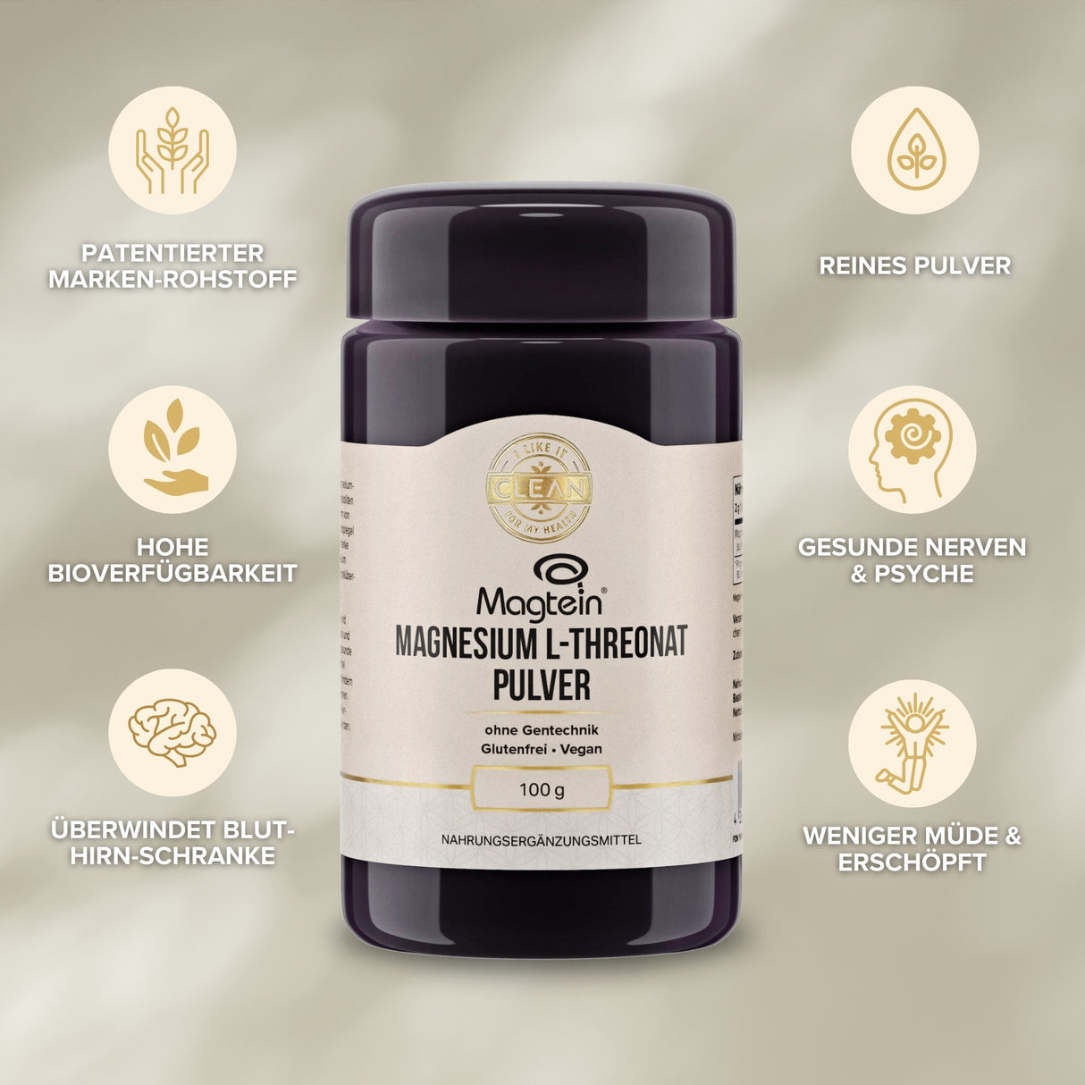 Magnesium L-Threonat Pulver