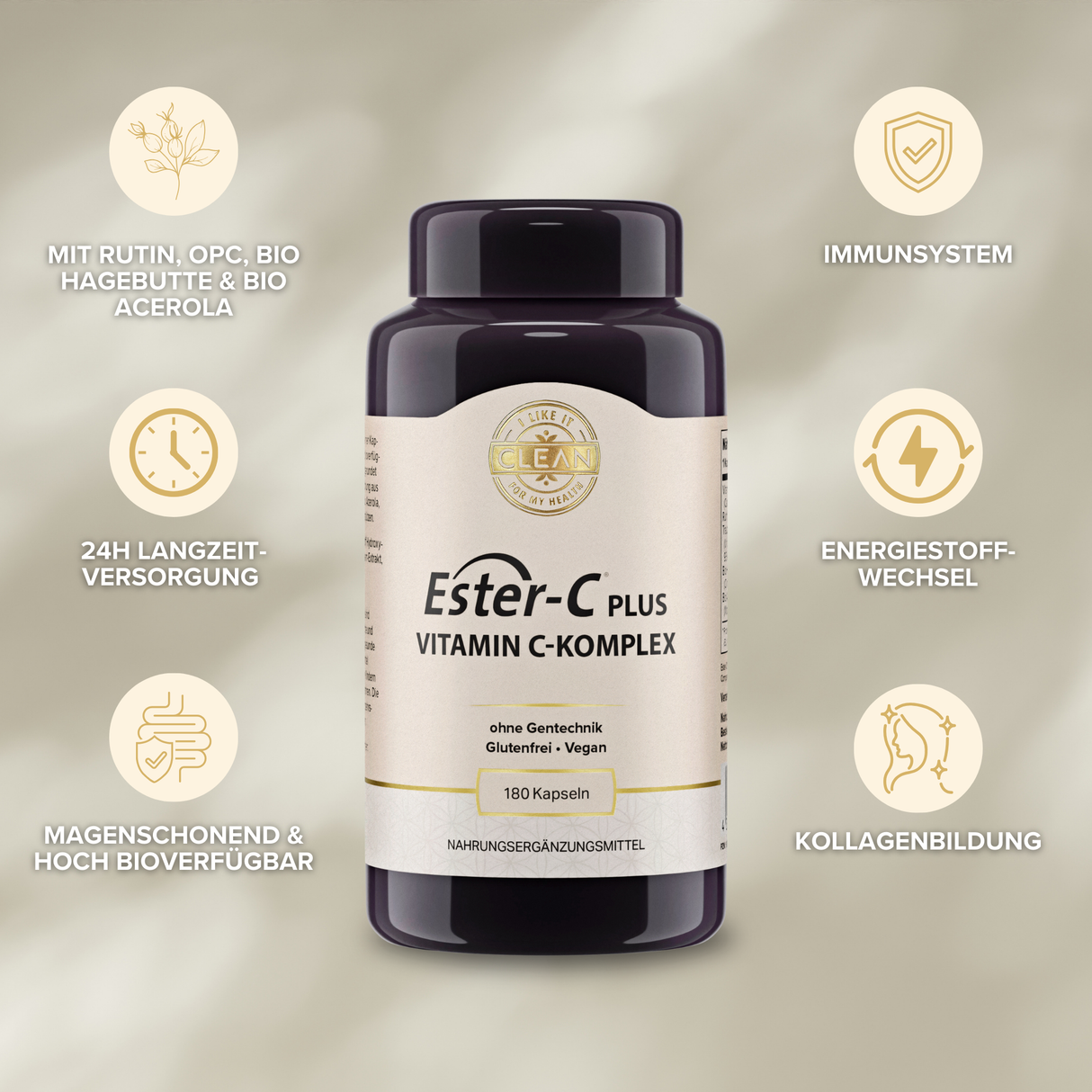 Ester-C® Plus | Vitamin C-Komplex mit Synergisten