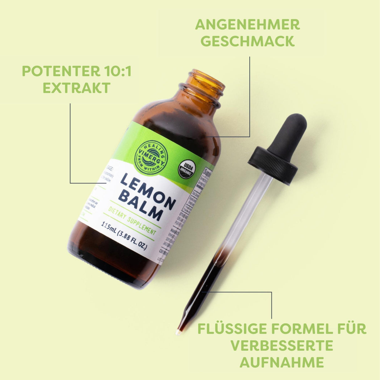 Zitronenmelissen-Extrakt 10:1