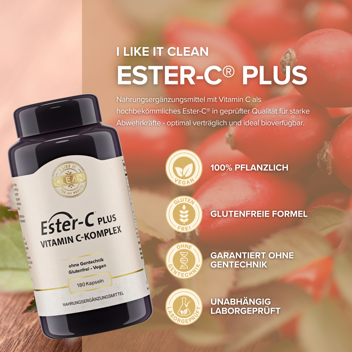 Ester-C® Plus | Vitamin C-Komplex mit Synergisten