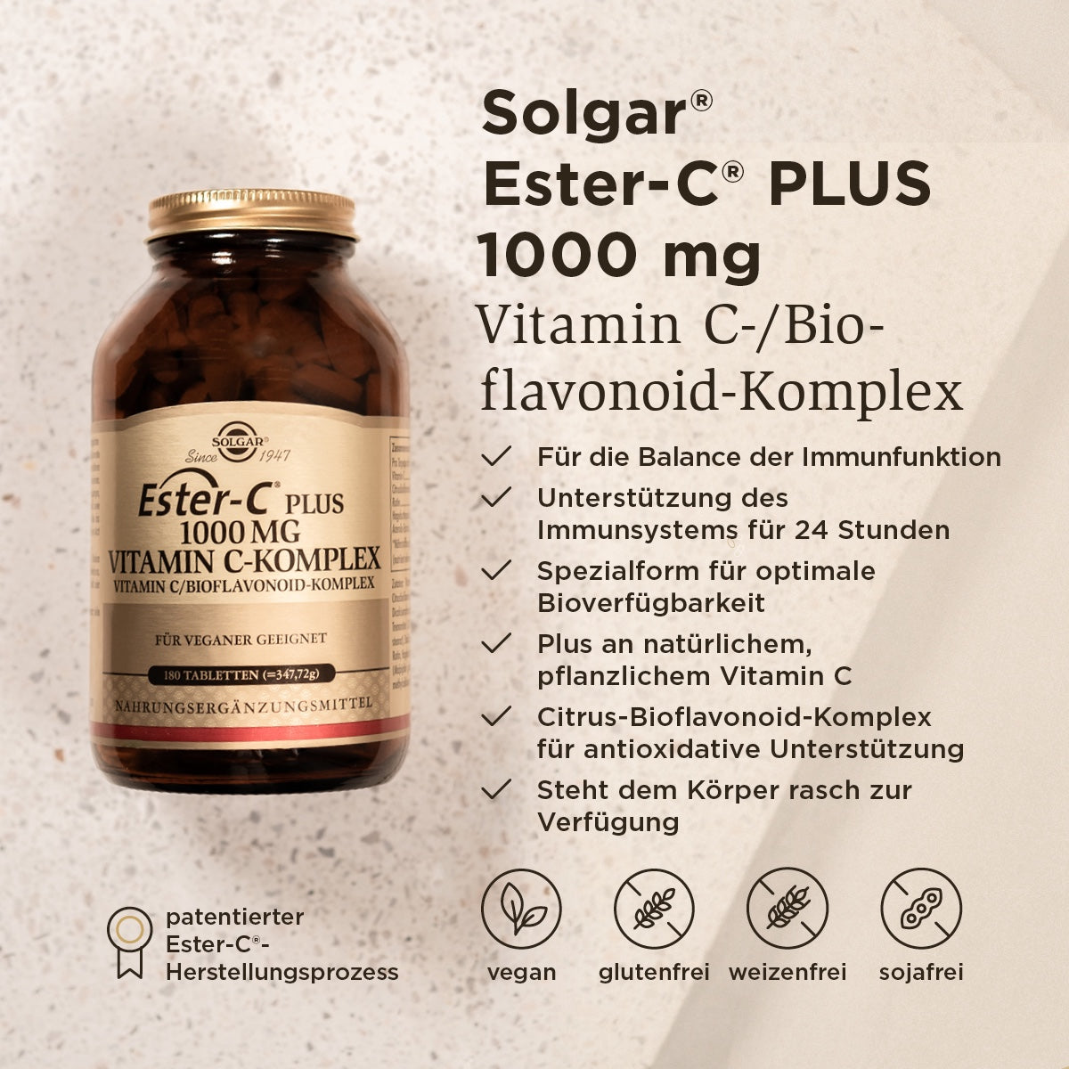 Ester-C® Plus 1000 mg Vitamin C-Komplex