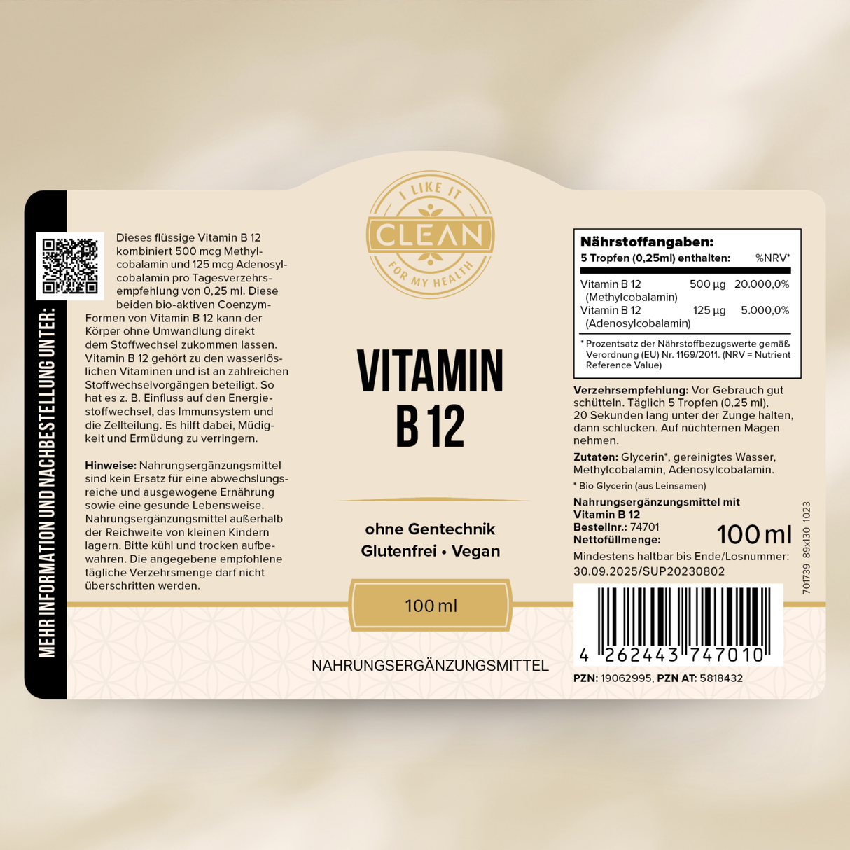 Vitamin B 12 flüssig