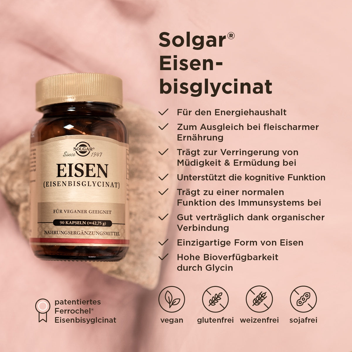 Eisen (Eisenbisglycinat)