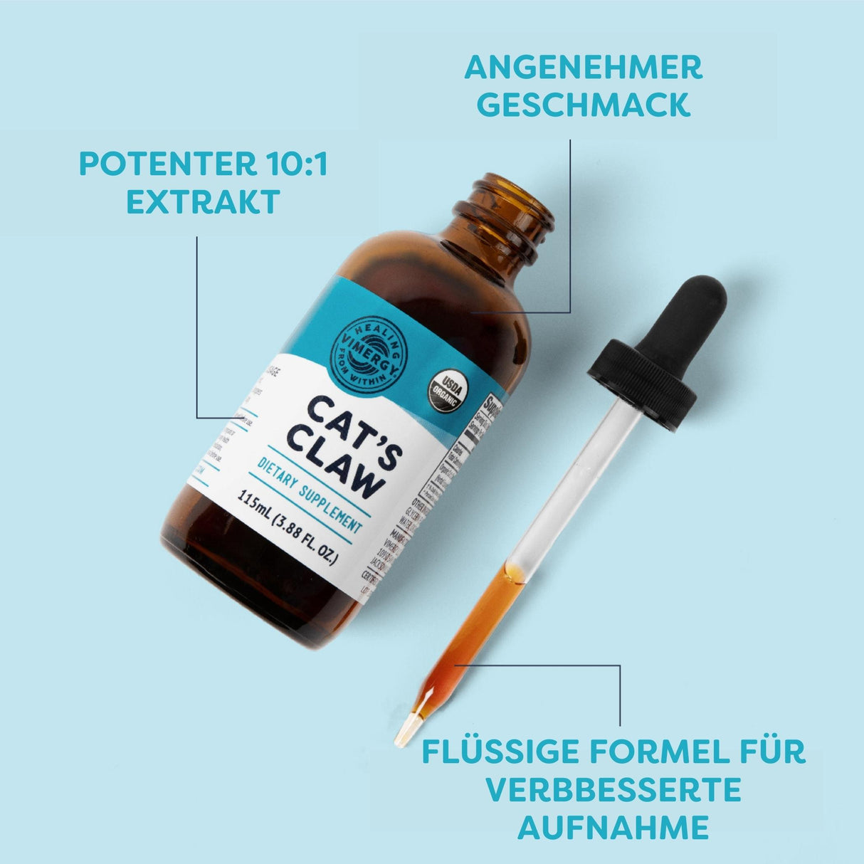 Katzenkrallen-Extrakt 10:1