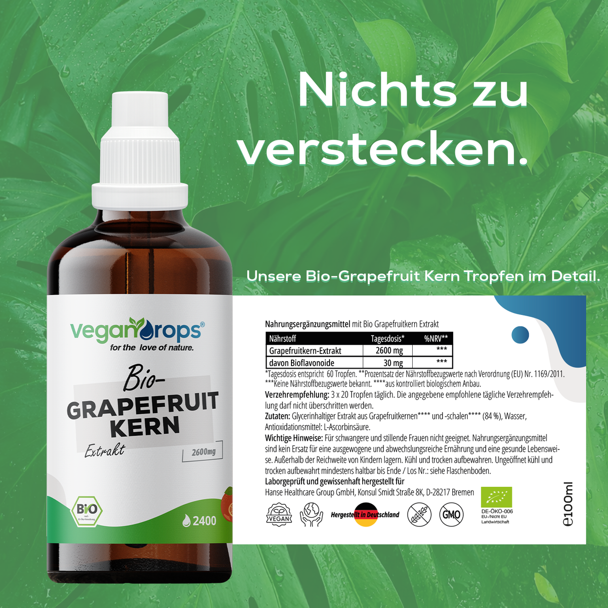 Bio-Grapefruitkernextrakt