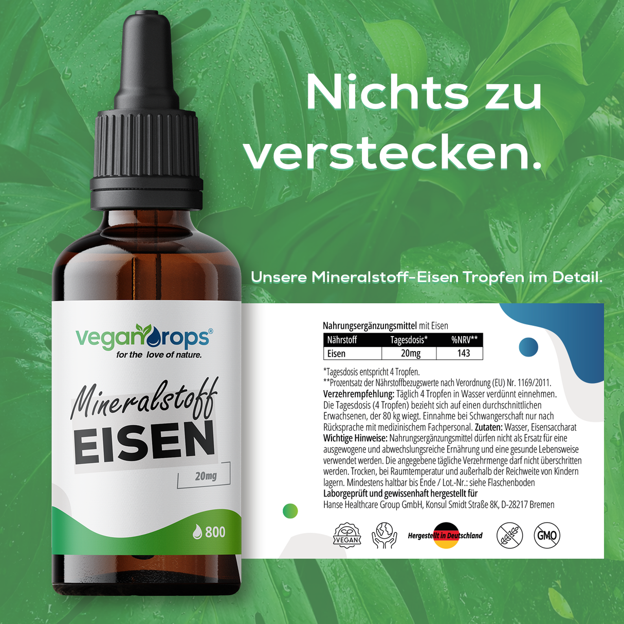 Eisen 20 mg Tropfen