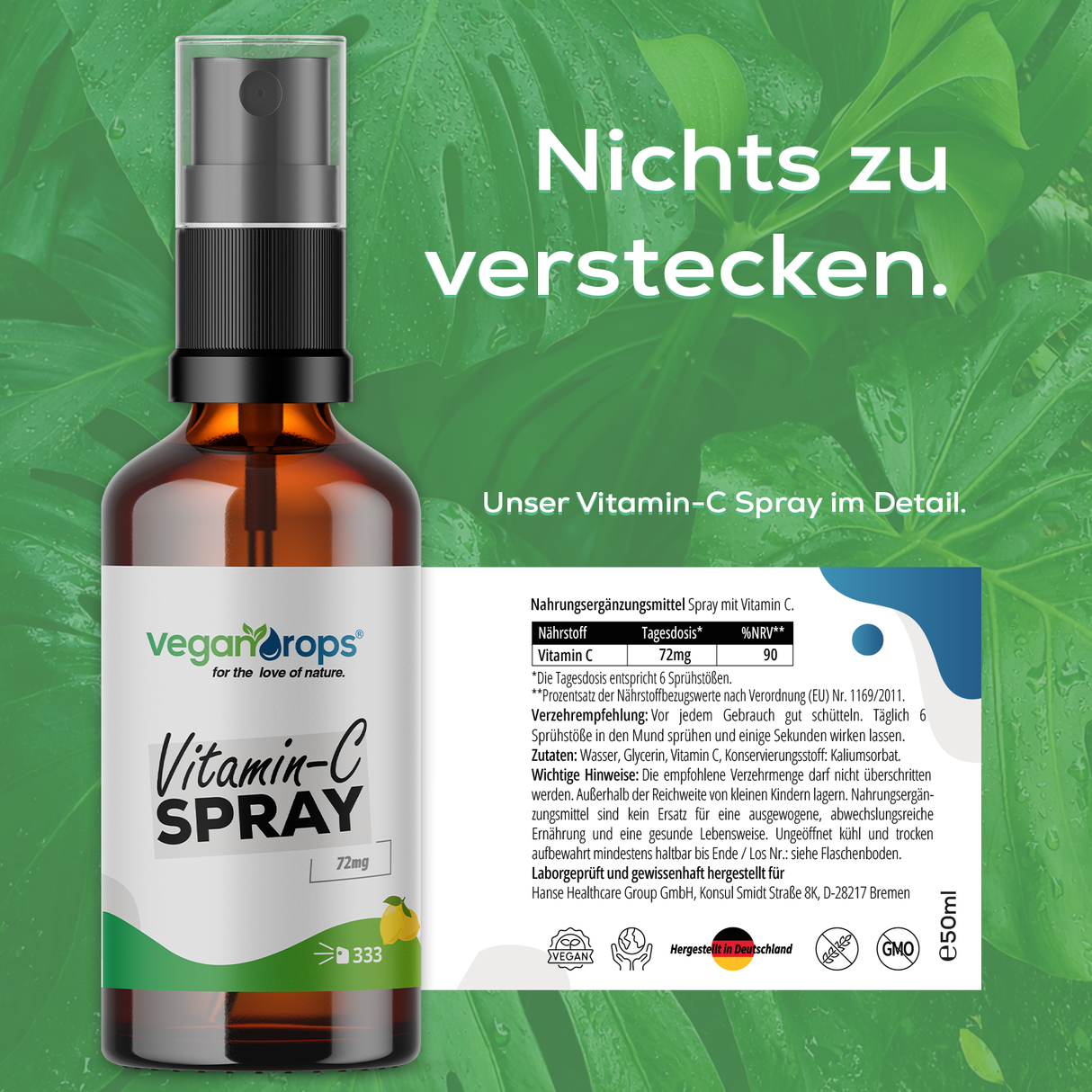 Vitamin C Spray 72mg