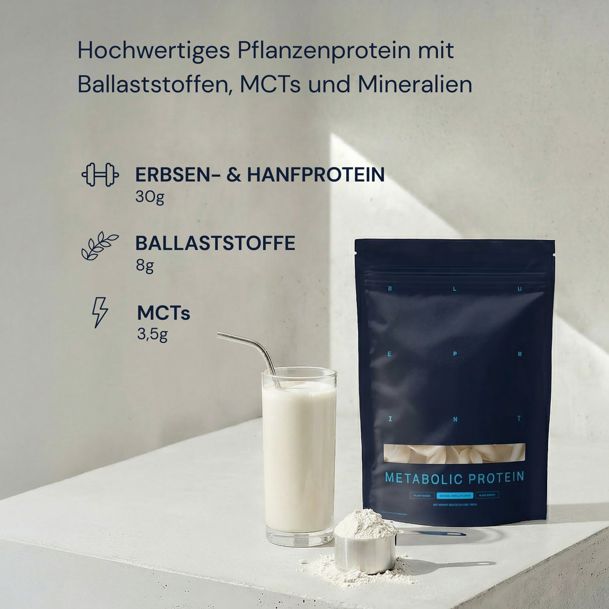 Metabolic Protein - Vanille Pulver