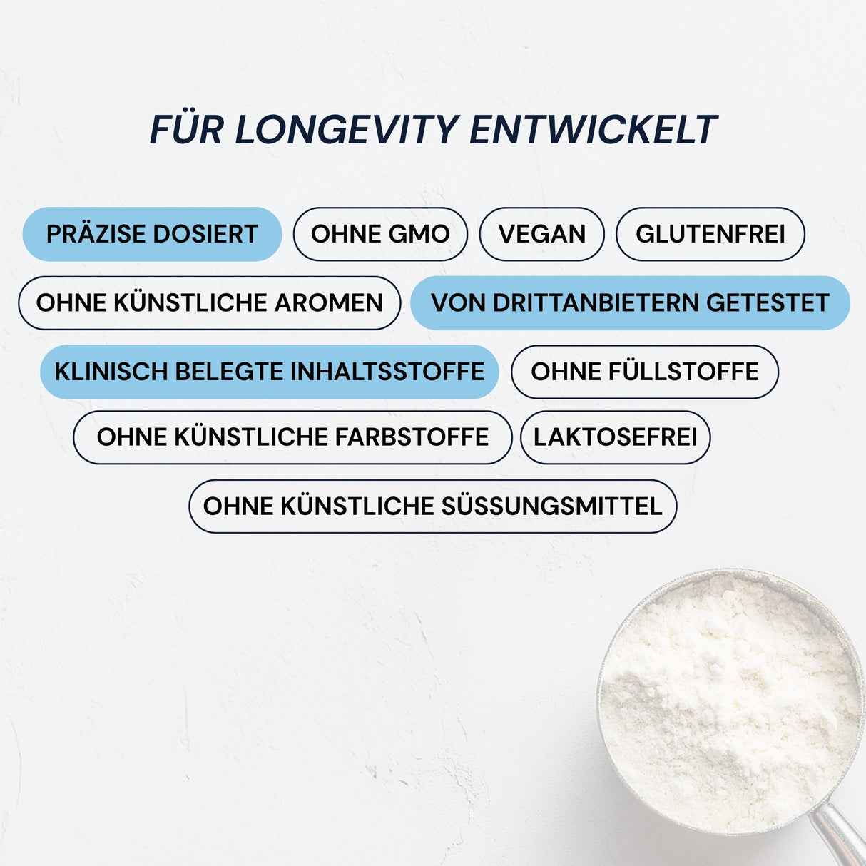 Kollagen Peptide Pulver