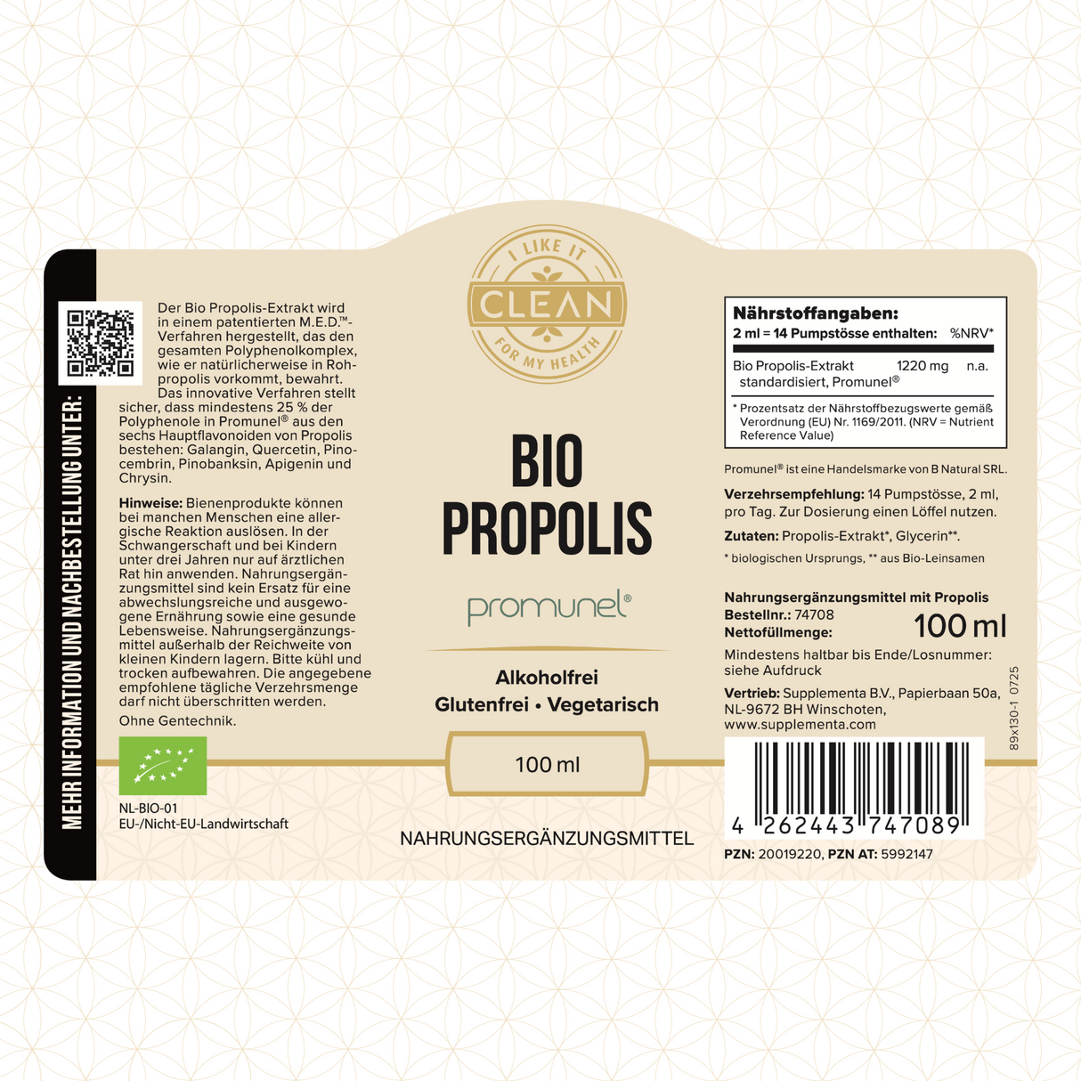 Bio-Propolis Tinktur