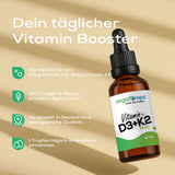 Vitamin D3 / K2 Tropfen (1000 i.E. & 20 mcg)