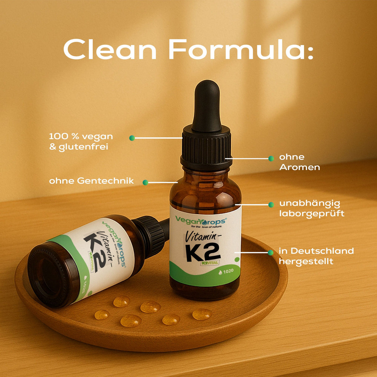 Vitamin K2 Tropfen (200 mcg)