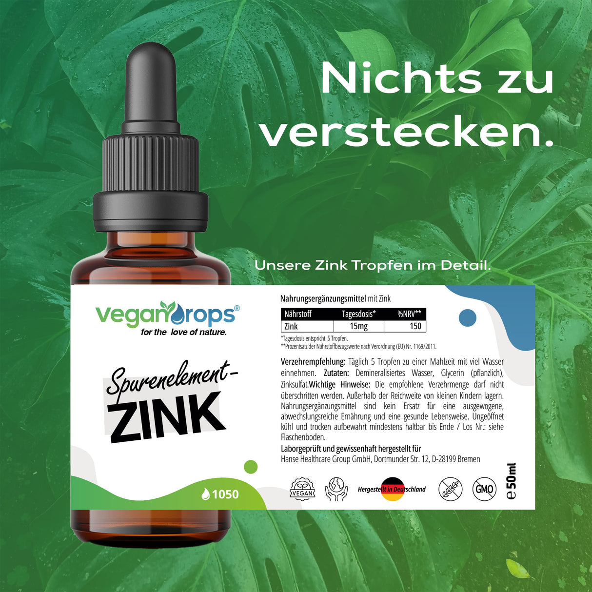 Zink Tropfen