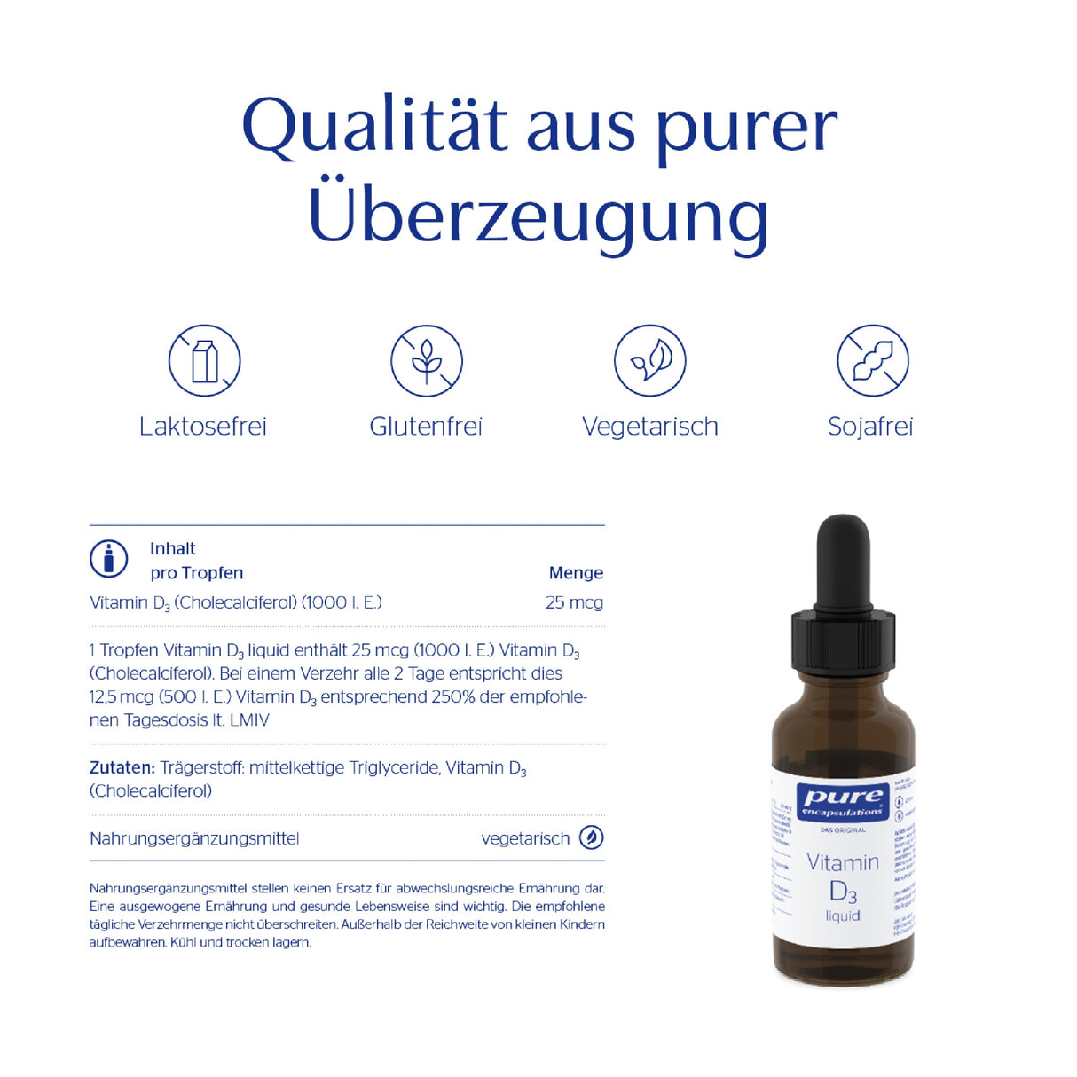 Vitamin D3 liquid