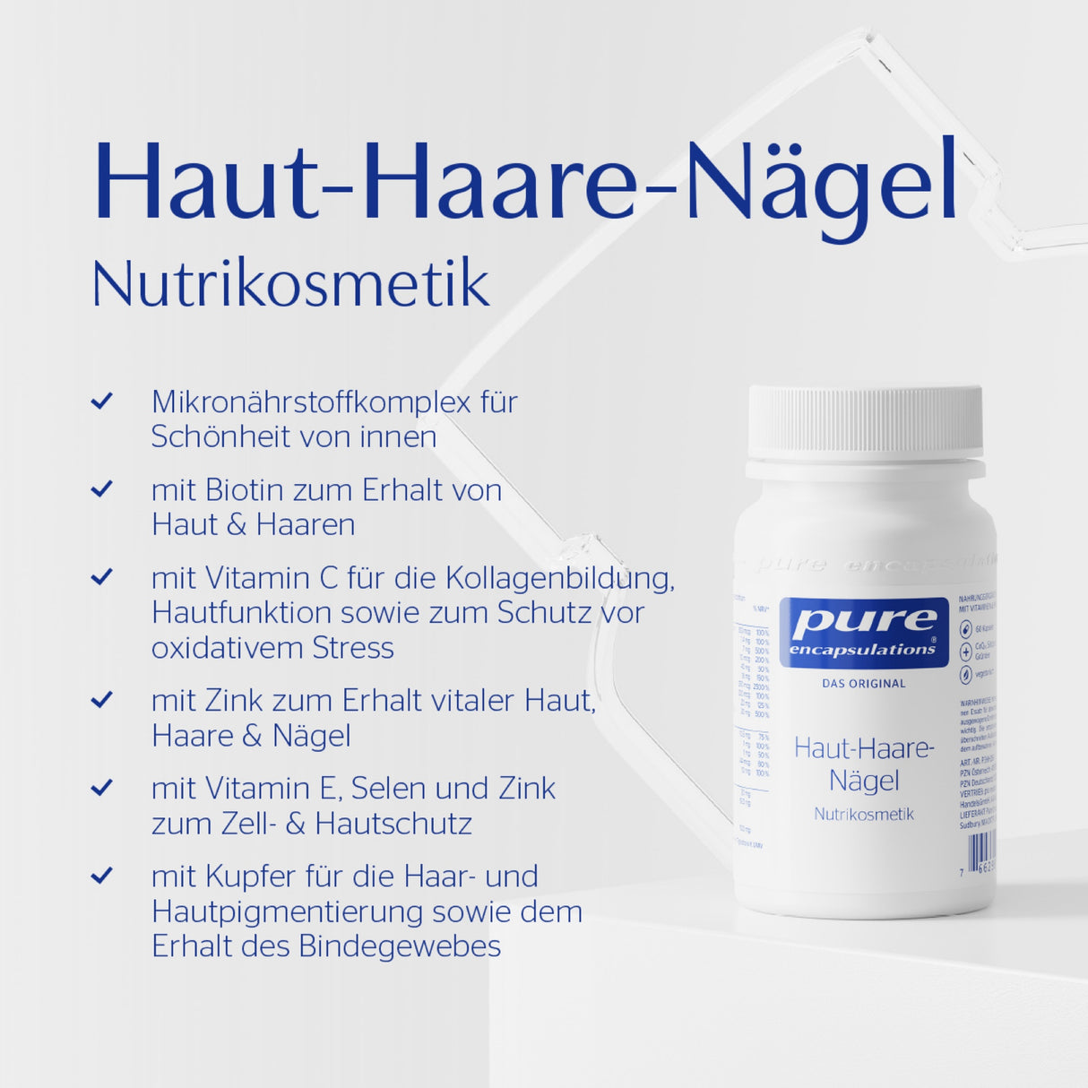 Haut-Haare-Nägel