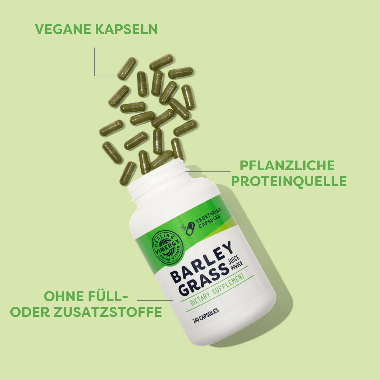Gerstengrassaft Kapseln