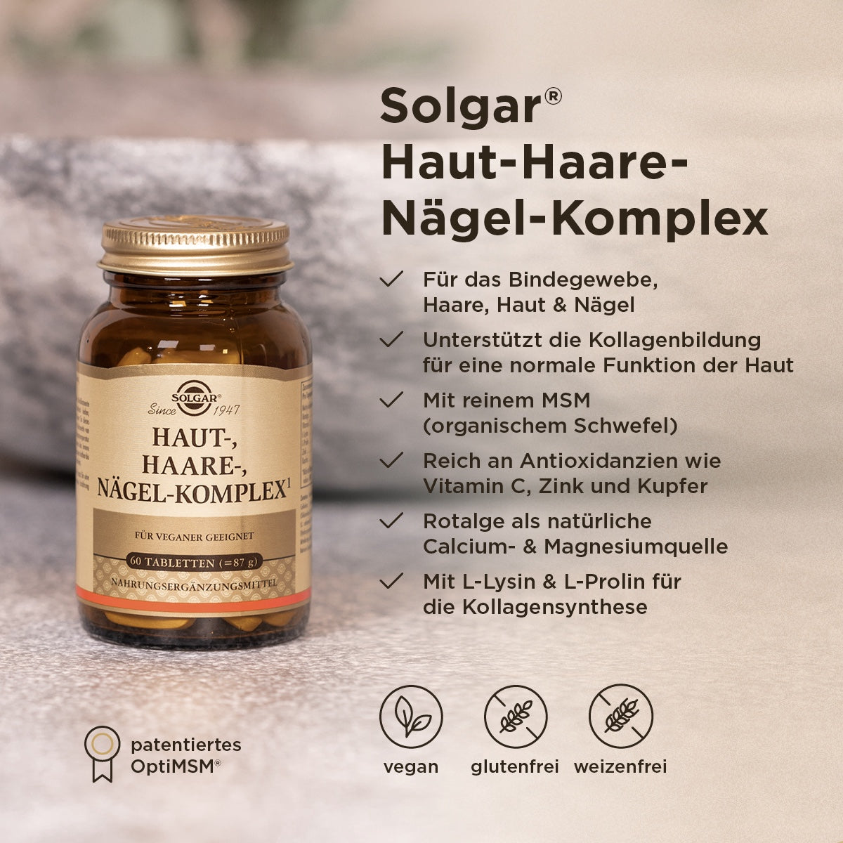 Haut-, Haare-, Nägel-Komplex