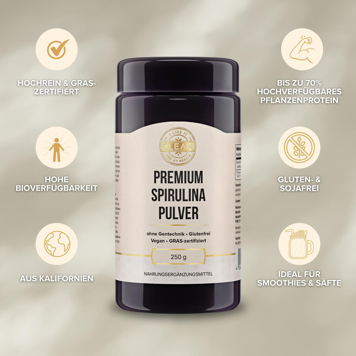 Spirulina Pulver