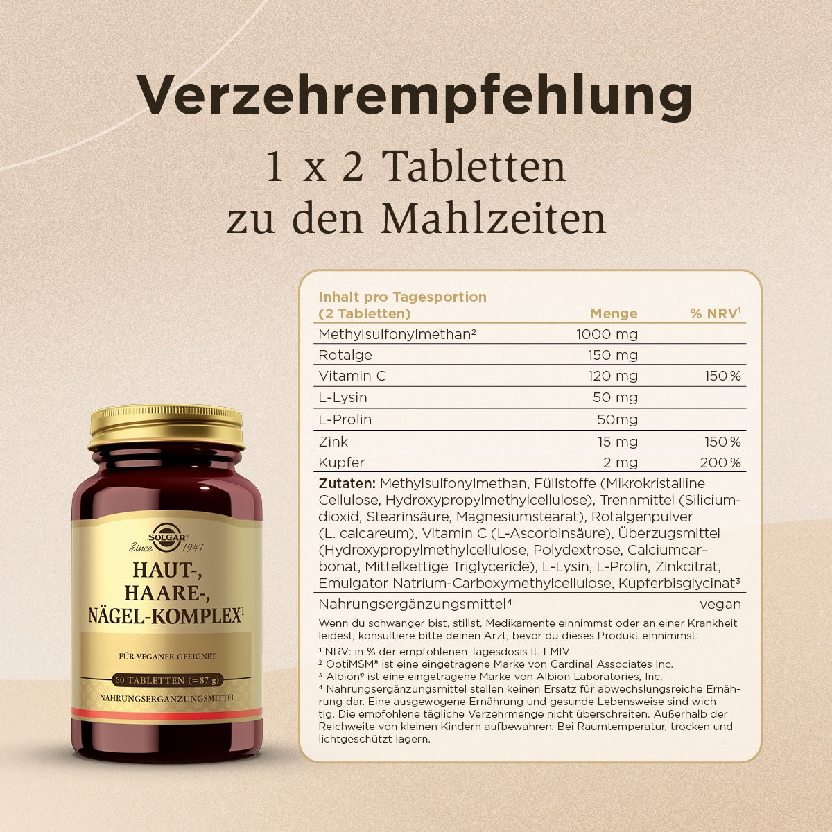Haut-, Haare-, Nägel-Komplex